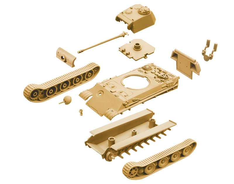 Italeri 7504 PZ. KPFW. V PANTHER AUSF.G 1/72 – immagine 2
