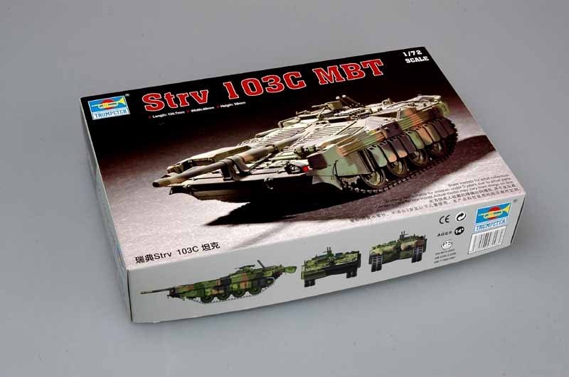 Trumpeter 07298 Swedish Strv 103C MBT 1/72 – image 2