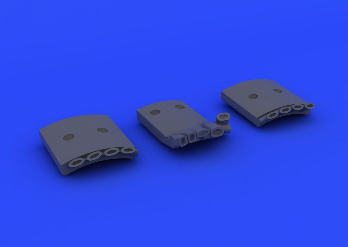 Eduard 672085 Fw 190A exhaust stacks 1/72 (EDUARD) – Bild 6