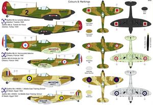 Kovozavody Prostejov KPM0277 Spitfire Mk.Ia &amp;quot;Export &amp;amp; Egypt&amp;quot; 1/72 – image 2