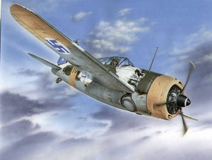 Specjal Hobby 32004 239 Buffalo Taivaan Helmi over Finland 1/32