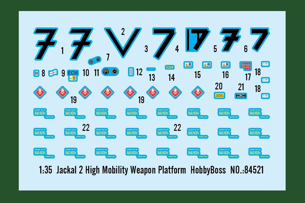 Hobby Boss 84521 Jackal 2 High Mobility Weapon Platform 1/35 – imagen 3