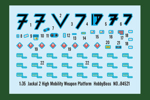 Hobby Boss 84521 Jackal 2 High Mobility Weapon Platform 1/35 – imagen 3