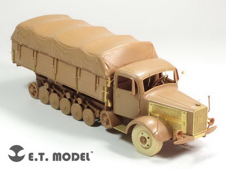 ET Model E35-135 WWII German Heavy Halftrack L 4500 R MAULTIER (For ZVEZDA 3603) (1/35) – image 2