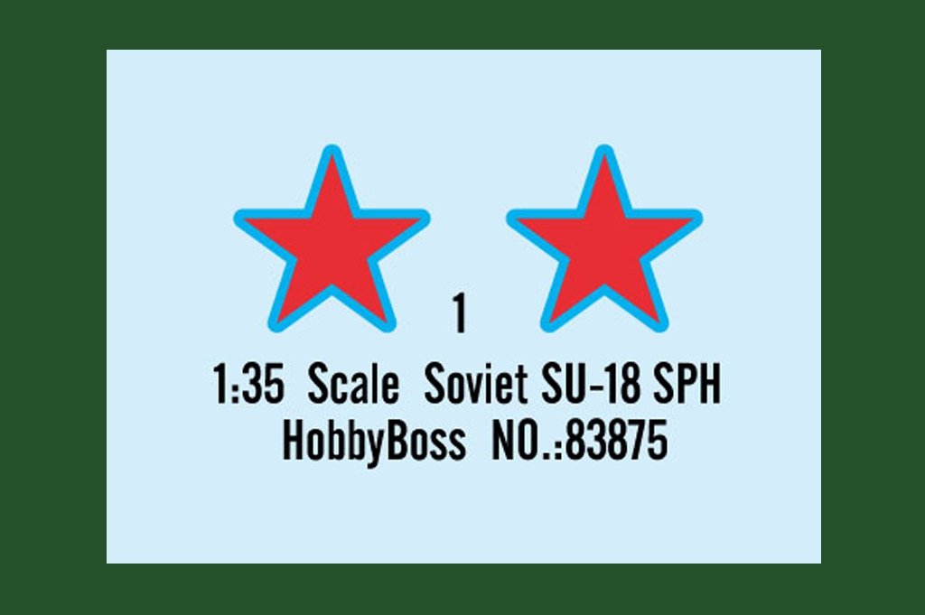 Hobby Boss 83875 Soviet SU-18 SPH 1/35 – immagine 2