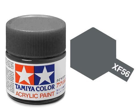 Tamiya 81356 Acrylique XF-56 Gris Métallisé 23 ml