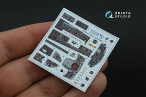 Quinta Studio QDS-32181 F-104S-ASA 3D-Printed colored Interior on decal paper (Italeri) (small version) 1/32 – imagen 7