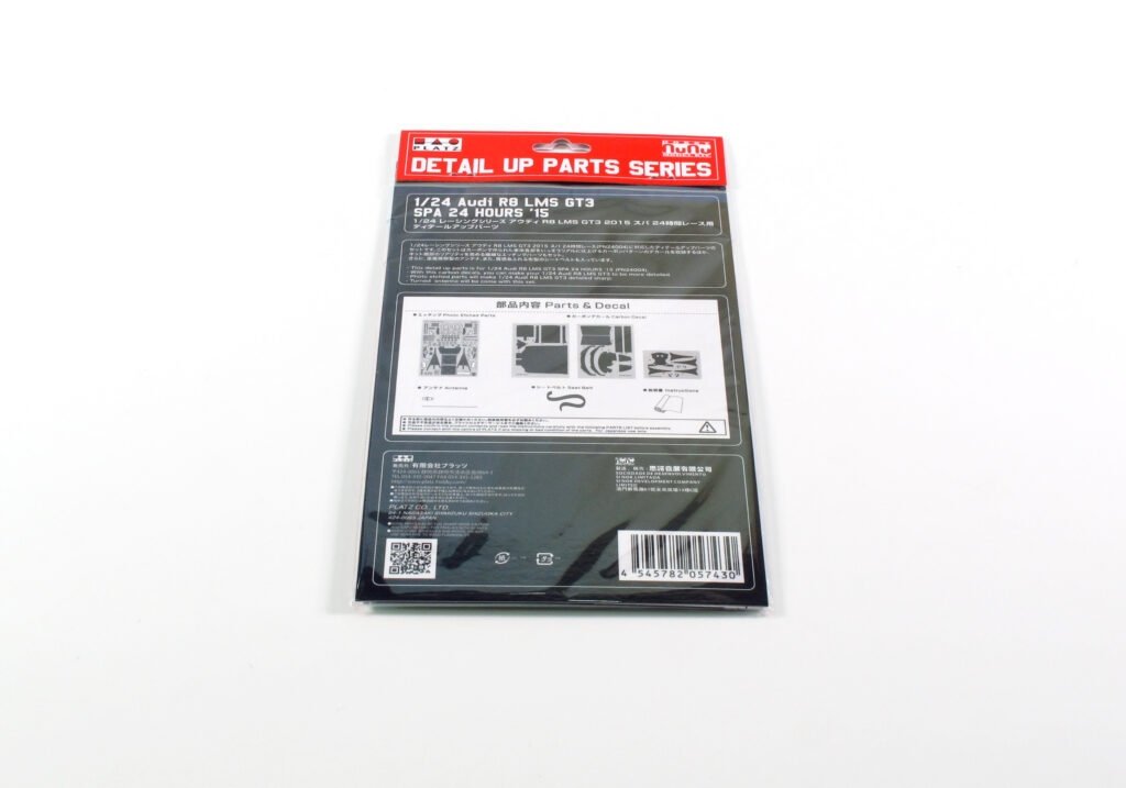 NuNu PN24004 Audi R8 LMS GT3 SPA 24 Hours 2015 1/24 – obrázek 12