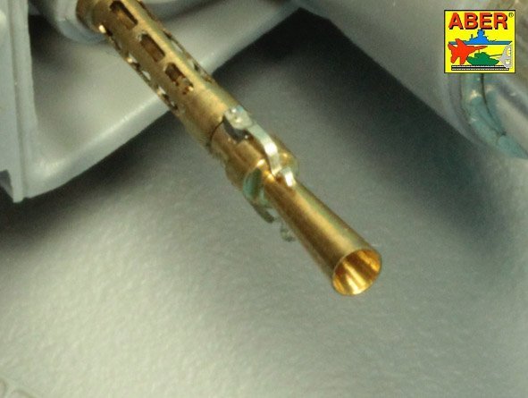 Aber 35L-220 Armament for Soviet Heavy Tank OBJECT 279 1x130mm, 2x14.5mm (1/35) – imagen 8