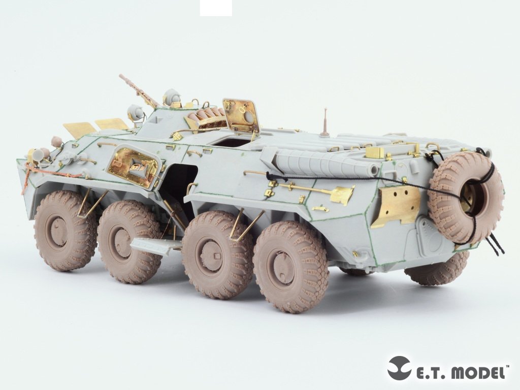 ET Model P35-120 Russian BTR-80/80A APC Sagged wheels (Wide) For TRUMPETER Kit 1/35 – Bild 5
