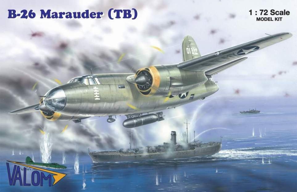 Valom 72044 B-26 Marauder (TB) 1/72