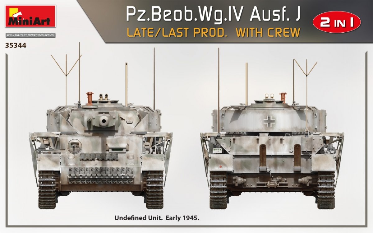 MiniArt 35344 Pz/Beob.Wg.IV Ausf. J Late/Last Prod. 1/35 – Bild 3