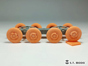 ET Model P35-104 WWII German Sd.Kfz.234 Small Diameter Weighted Wheels Type.4 1/35 – image 7