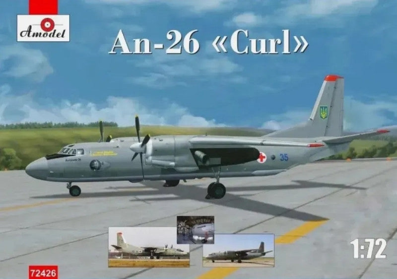 A-model 72426 Antonov An-26 Curl - Ukrainian Air Forces 1/72