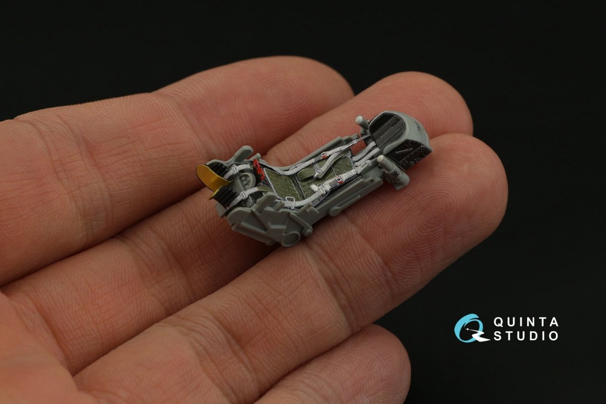 Quinta Studio QR48017 K-36 ejection seat for MiG-29 family ( GWH ) 1/48 – imagen 3