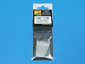 Aber 350L-09 Set of 9 pcs 460 mm barrels for Japanese ships Yamato and Musashi 1/350 – imagen 5