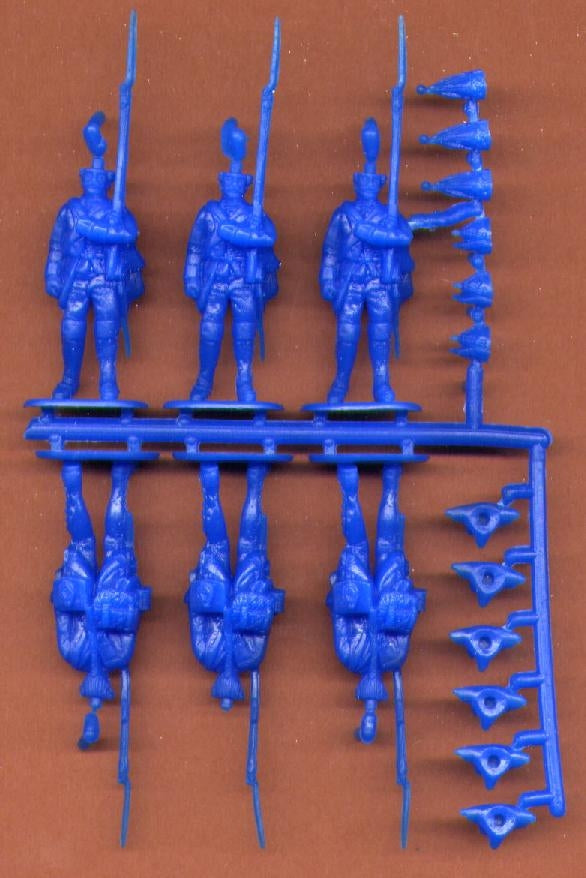 Hat 9401 7 Years War Prussian infantry (marching) 1/32