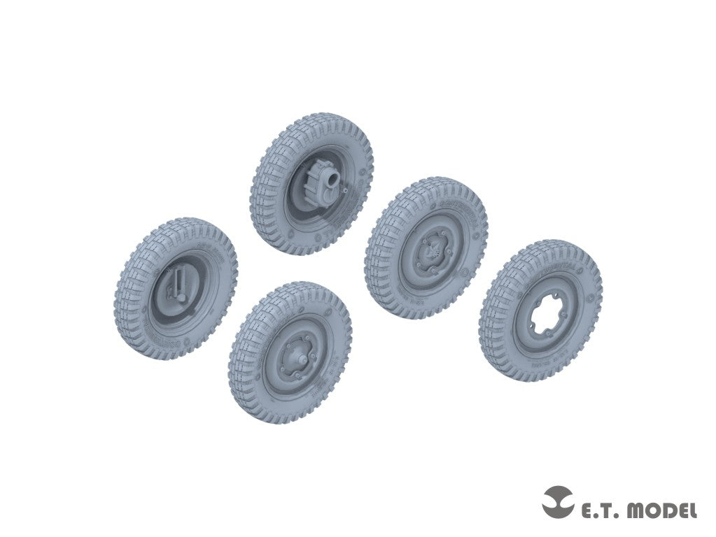 ET Model P35-138 WWII German Kübelwagen Type82 Sagged wheels Narrow For TAMIYA Kit 1/35 – Bild 4