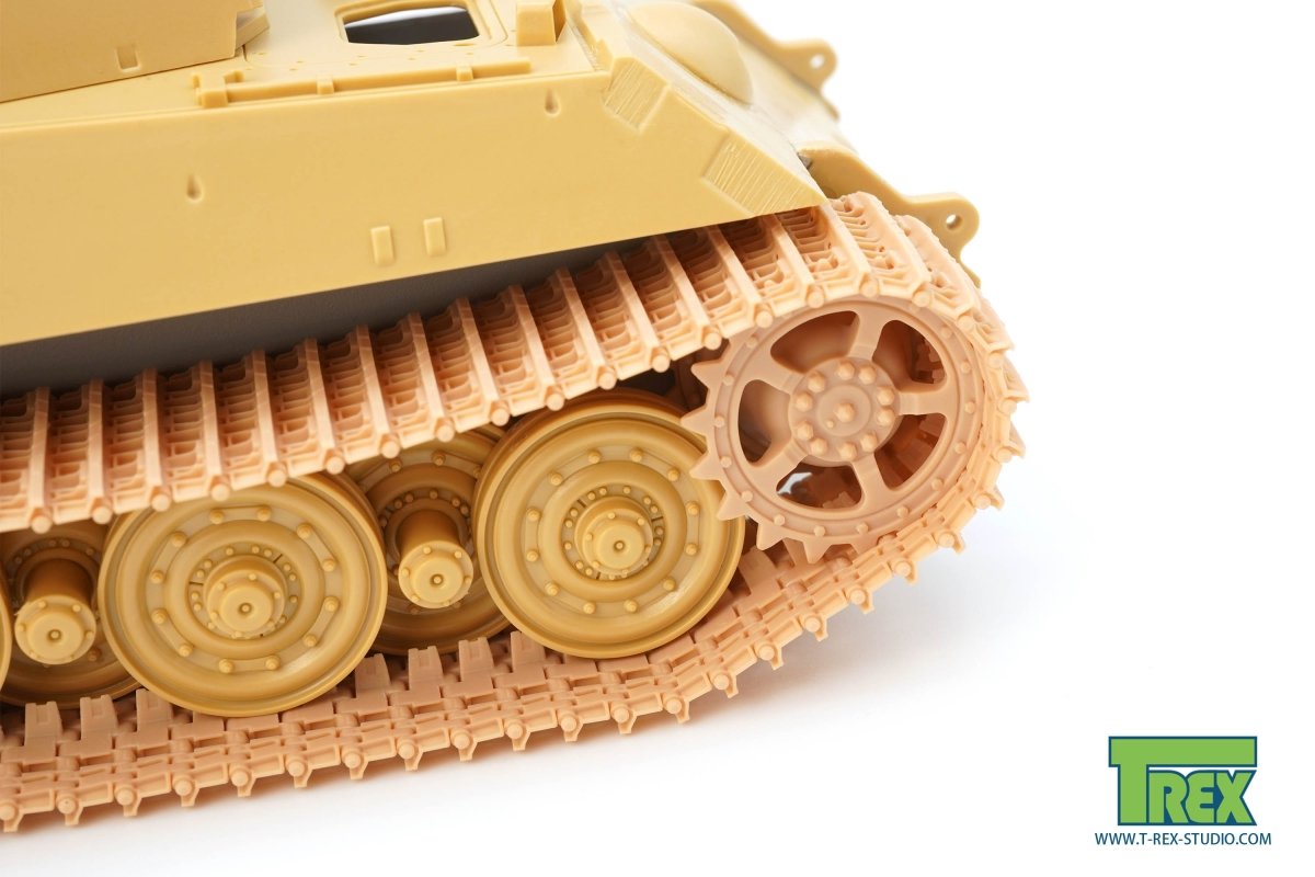 T-Rex Studio TR84003 King Tiger Late 18 Teeth Tracks w/ Sprockets 1/48 – immagine 3