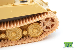 T-Rex Studio TR84003 King Tiger Late 18 Teeth Tracks w/ Sprockets 1/48 – immagine 3