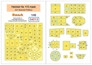 Omask 54013 Heinkel He 115 (for Special Hobby) 1/48 – image 2