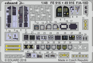 Eduard 49916 F/ A-18D interior KINETIC MODEL 1/48 – image 2