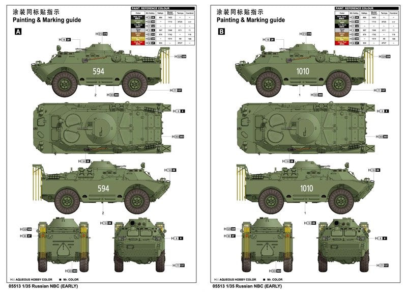 Trumpeter 05513 Russian NBC EARLY 1/35 – image 3