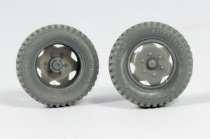 Panzer Art RE35-364 Mercedes 1500 late 6 holes road wheels (gelande pattern) 1/35 – obrázek 2