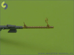 Master AM-32-013 German aircraft machine gun MG 15 - turned barrels and etched sights (2pcs) 1/32 – Bild 4