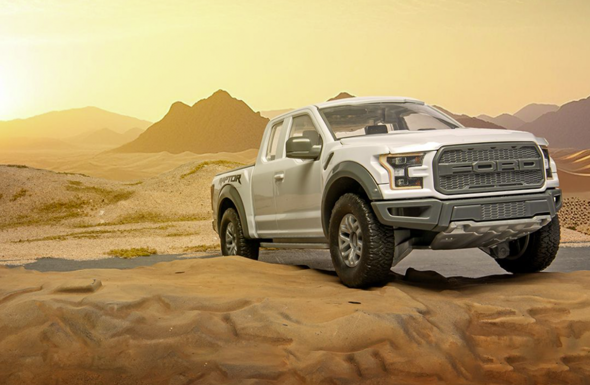 Airfix 6053 QUICKBUILD Ford F-150 Raptor - Gray – Bild 10