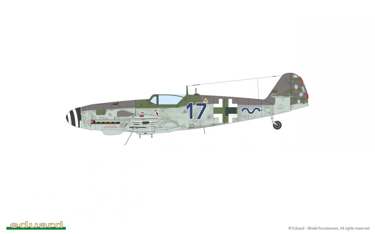 Eduard 82162 Bf 109G-14/ AS 1/48 – obrázek 14