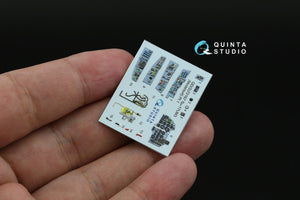 Quinta Studio QDS-72167 Su-17UM3 3D-Printed &amp;amp; colored Interior on decal paper (Modelsvit) (small version) 1/72 – image 8
