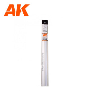 AK Interactive AK6560 ANGLE 2.0 X 2.0 X 350MM – STYRENE ANGLE – (4 UNITS) – immagine 3