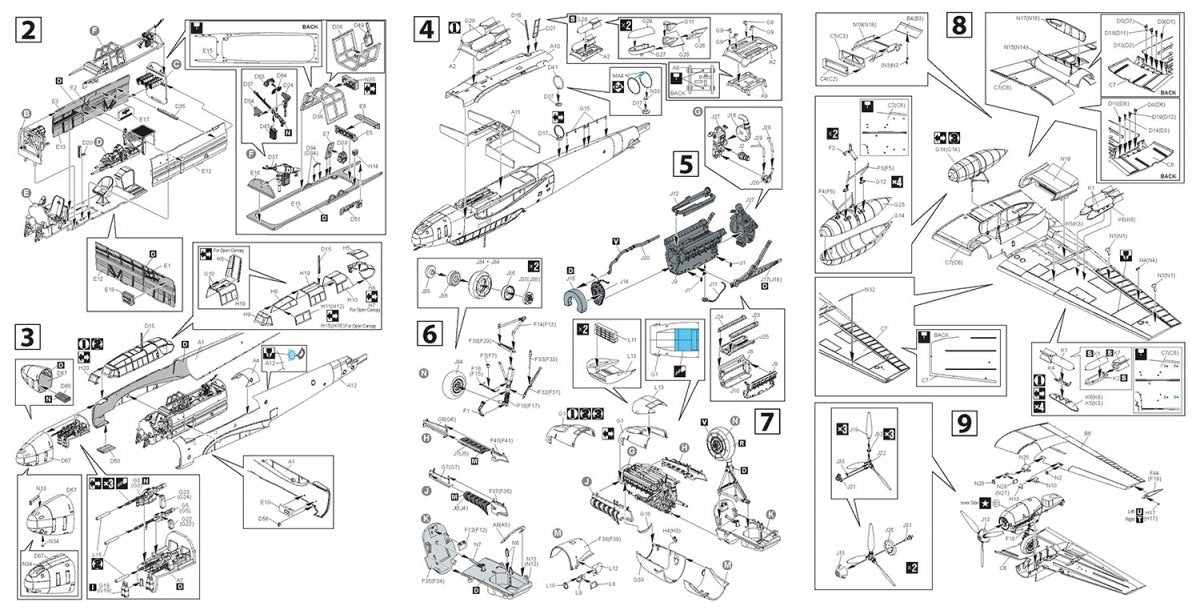 Hobby 2000 32008 Messerschmitt Bf 110 E ( Dragon + Cartograf + Mask ) 1/32 – zdjęcie 3