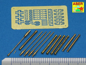Aber A32110 Armament for German fighter Me 110 C/D 1/32 – obrázek 2