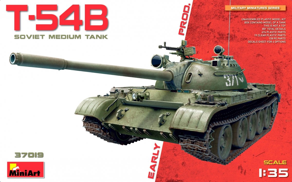 MiniArt 37019 T-54B early production 1/35