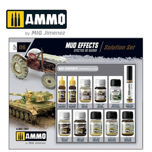 AMMO of Mig Jimenez 7807 MUD EFFECTS. SOLUTION SET – Bild 2
