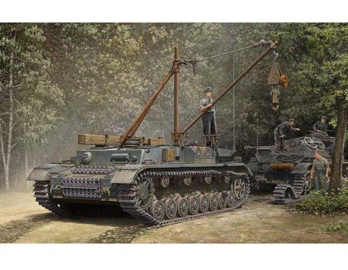 Trumpeter 00389 German Bergepanzer IV Recovery Vehicle 1/35