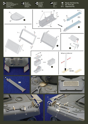MK1 Design MM-35010 M1 SHERMAN DETAIL-UP PARTS for Tamiya 1/35 – zdjęcie 7