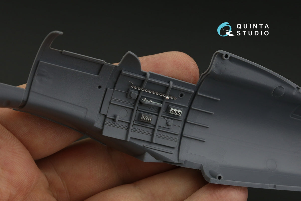 Quinta Studio QD32202 Macchi MC.202 Folgore Late 3D-Printed &amp;amp; colored Interior on decal paper (Italeri) 1/32 – Bild 10