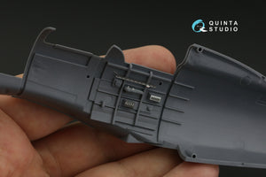 Quinta Studio QD32202 Macchi MC.202 Folgore Late 3D-Printed &amp;amp; colored Interior on decal paper (Italeri) 1/32 – Bild 10