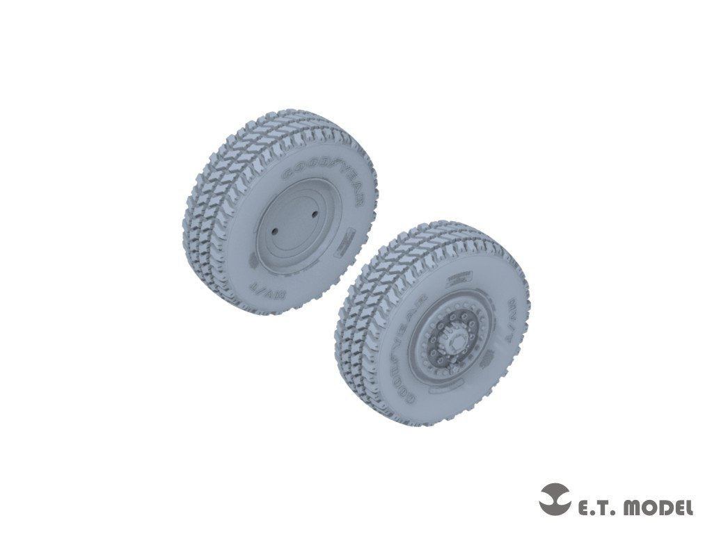 ET Model P35-127 Modern US M142 High Mobility Artillery Rocket System（HIMARS）Sagged Wheels for Trumpeter kit 1/35 – imagen 3