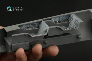 Quinta Studio QD32131 F/A-18D Early 3D-Printed &amp;amp; colored Interior on decal paper (Academy) 1/32 – image 8