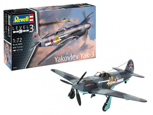 Revell 63894 Yakovlev Yak-3 Model Kit with Accessories 1/72 – obrázek 2
