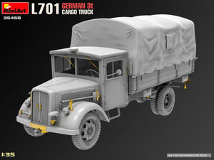 Miniart 35450 L701 GERMAN 3T CARGO TRUCK 1/35 – Bild 4