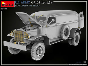 MiniArt 35405 US ARMY G7105 4х4 1.5 t PANEL DELIVERY TRUCK 1/35 – image 18