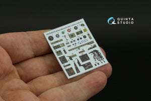 Quinta Studio QD48378 Bristol Blenheim Mk.I 3D-Printed &amp;amp; colored Interior on decal paper (Airfix) 1/48 – image 10