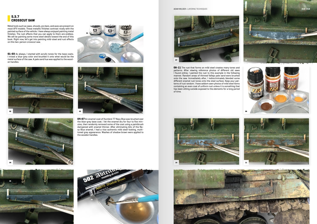 AK Interactive AK130009 ADAM WILDER – MODELING THEORETICAL SOVIET SUBJECTS OF THE GREAT PATRIOTIC WAR – LAYERING TECHNIQUES (English) – Bild 11