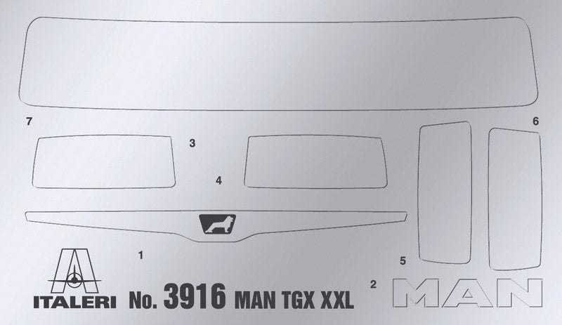 Italeri 3916 MAN TGX XXL D38 1/24 – immagine 4