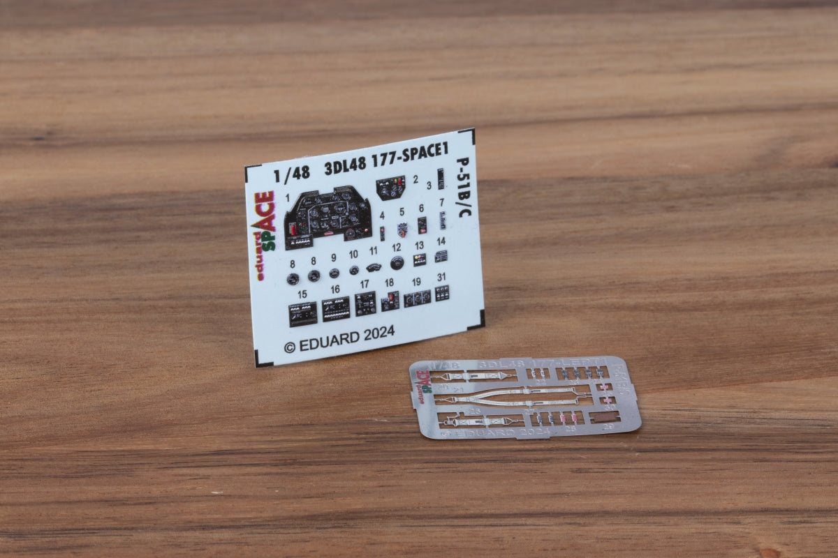 Eduard 3DL48177 P-51B/ C SPACE EDUARD 1/48